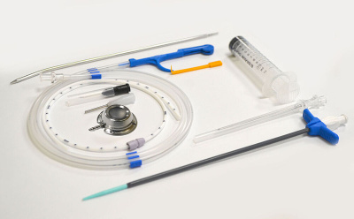 Система для венозно-артериального доступа c портом эллипсовидным PORT TI (титановым) с катетером 8 F и набором для установки купить оптом в Белгороде
