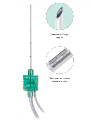 Игла Стимуплекс Ультра 360 30° 22G 80 мм  купить оптом в Белгороде