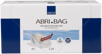 Abri-Bag Гигиенические впитывающие пакеты для туалета 51,5x39 см купить оптом в Белгороде